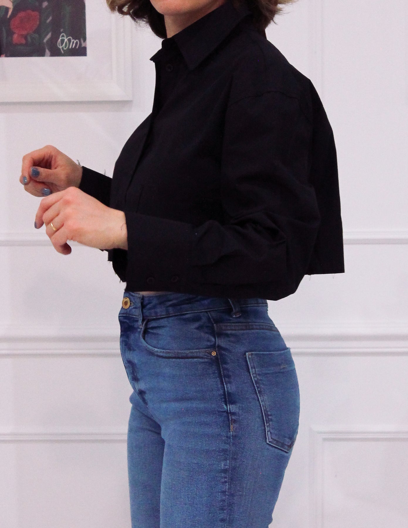 Chemise design "croq top"