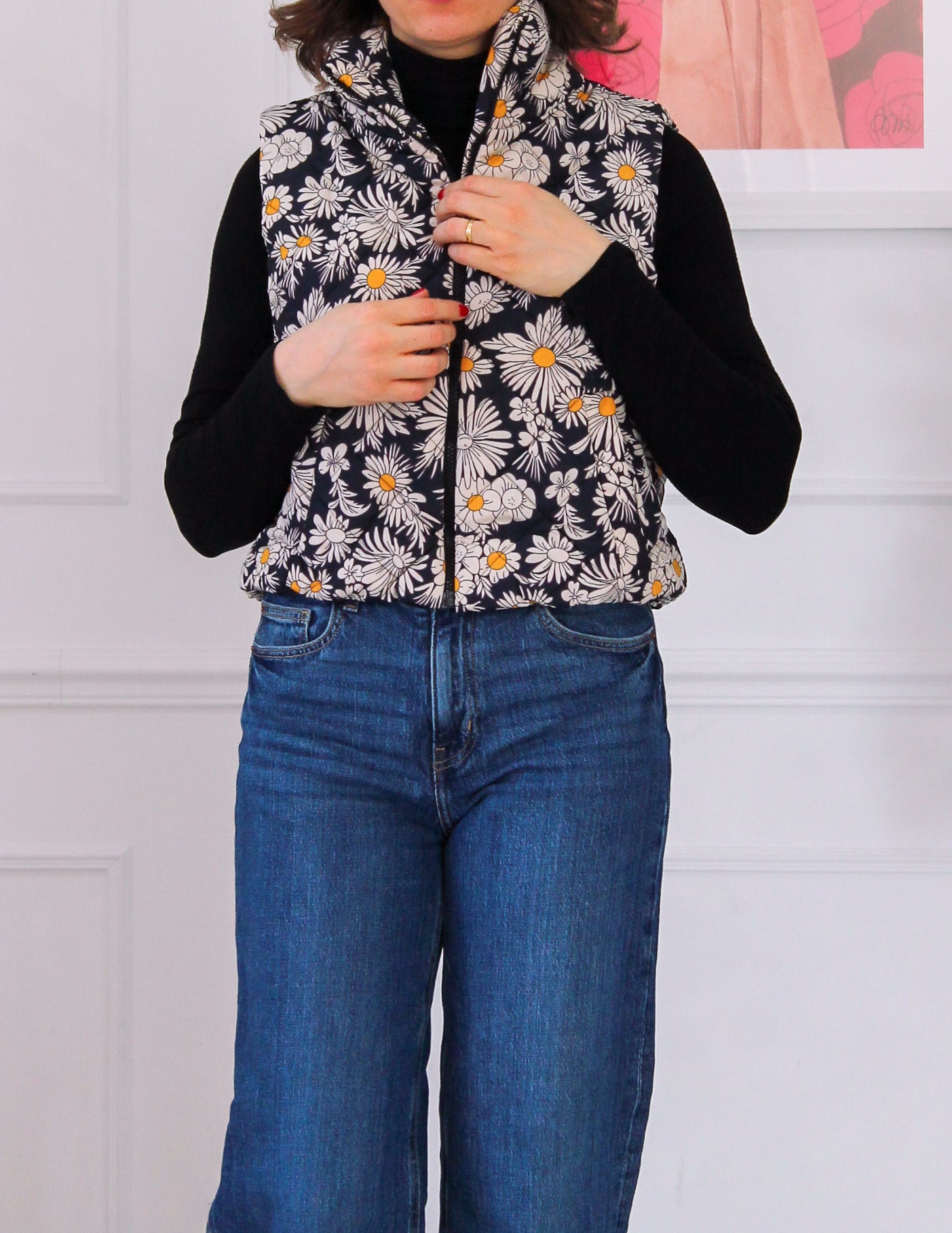 Gilet sans manche "Marguerite"