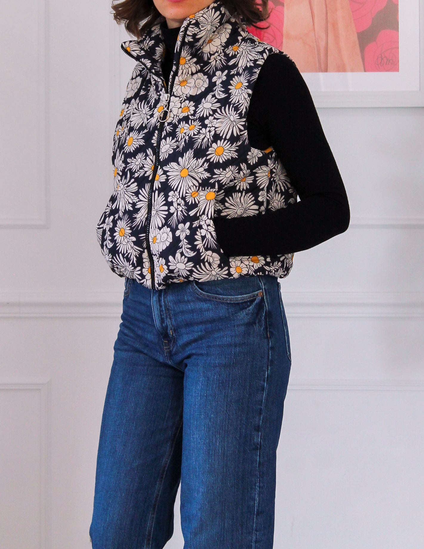 Gilet sans manche "Marguerite"