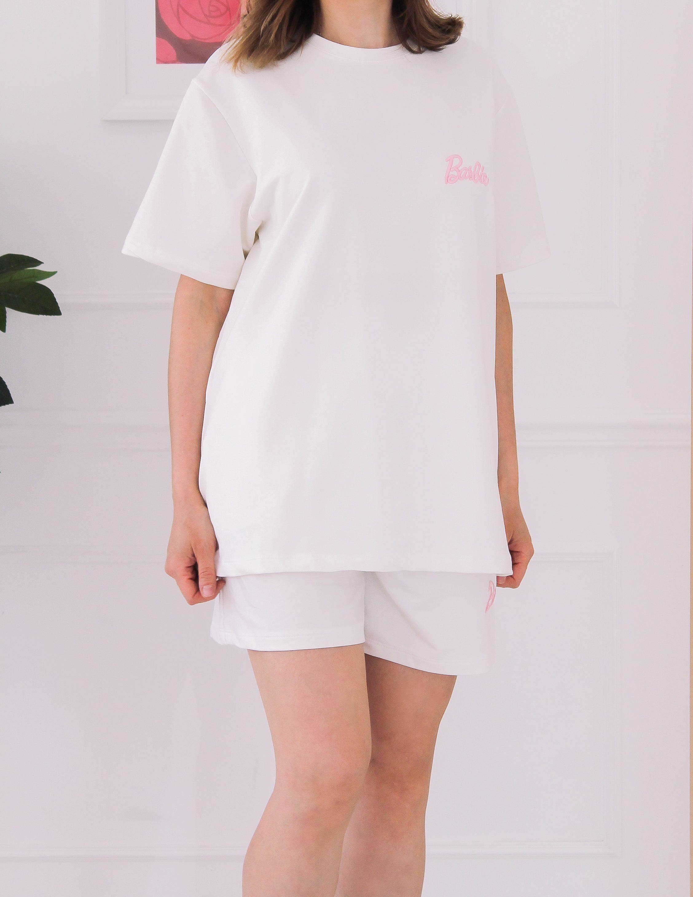 Ensemble blanc Barbie