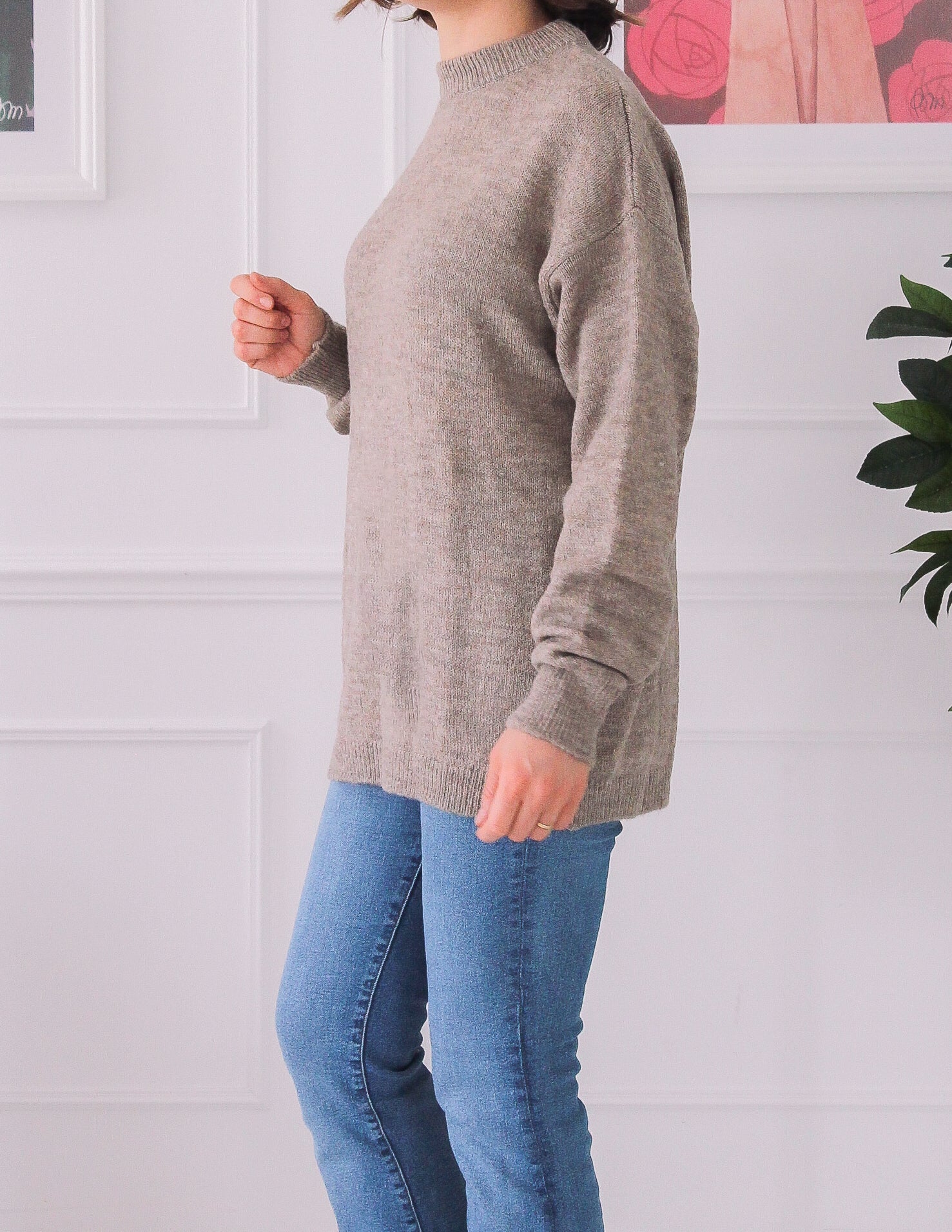 Taupe sweater