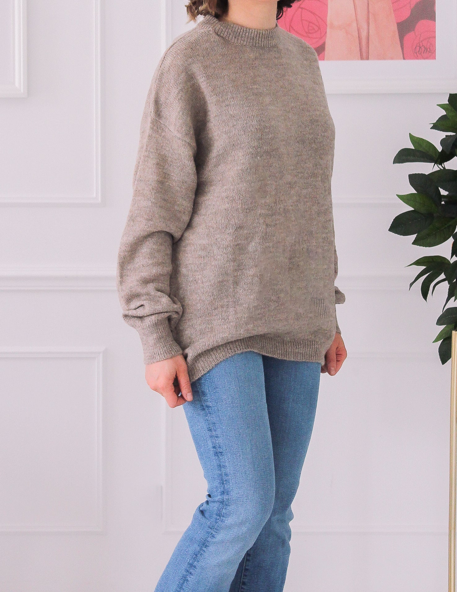 Taupe sweater