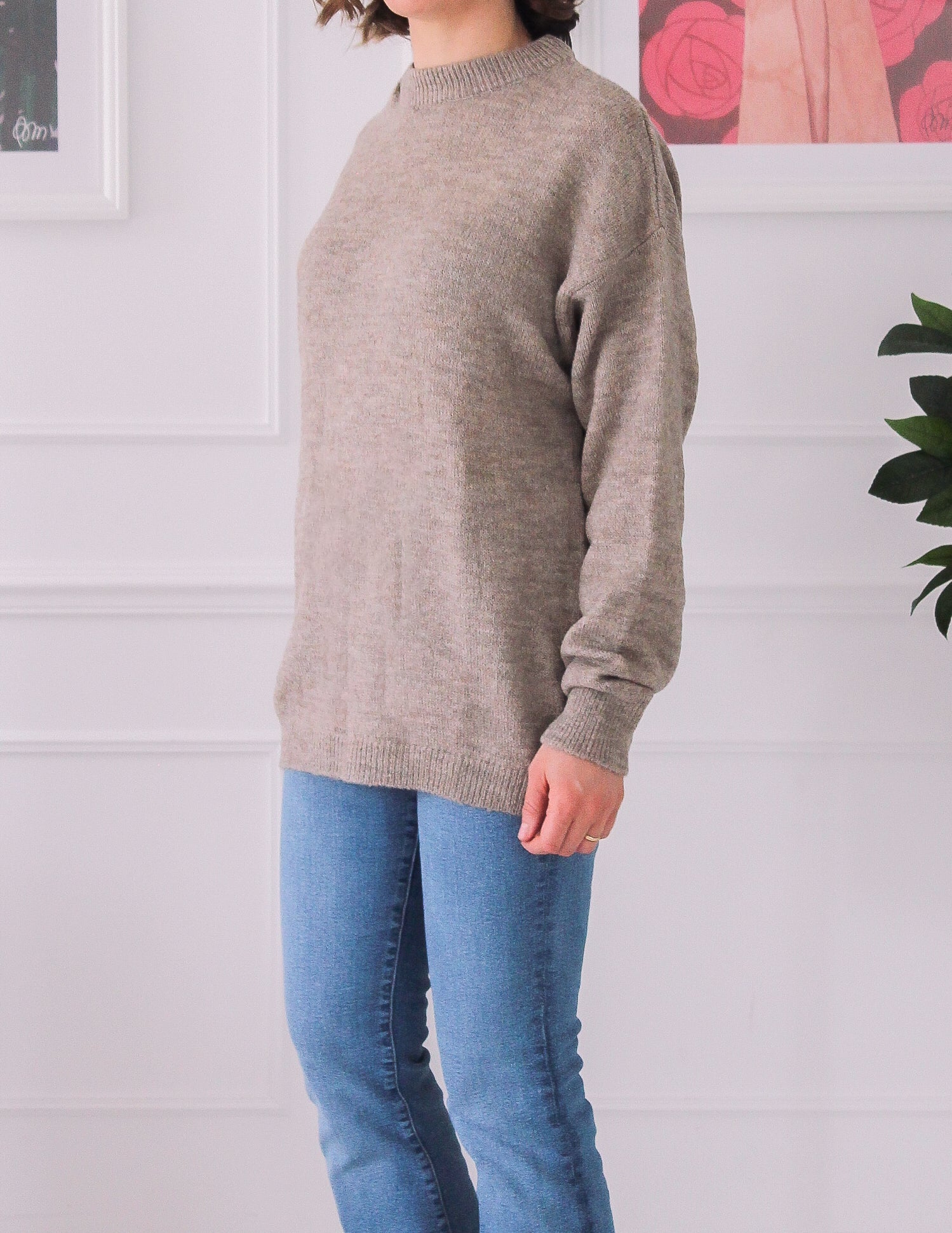 Taupe sweater